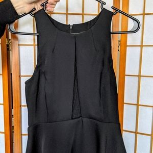 Black Peplum Trouvé blouse